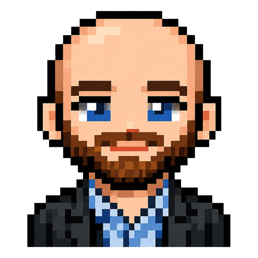Pixel-art portrait of Brenden