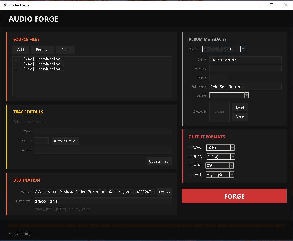 Audio Forge